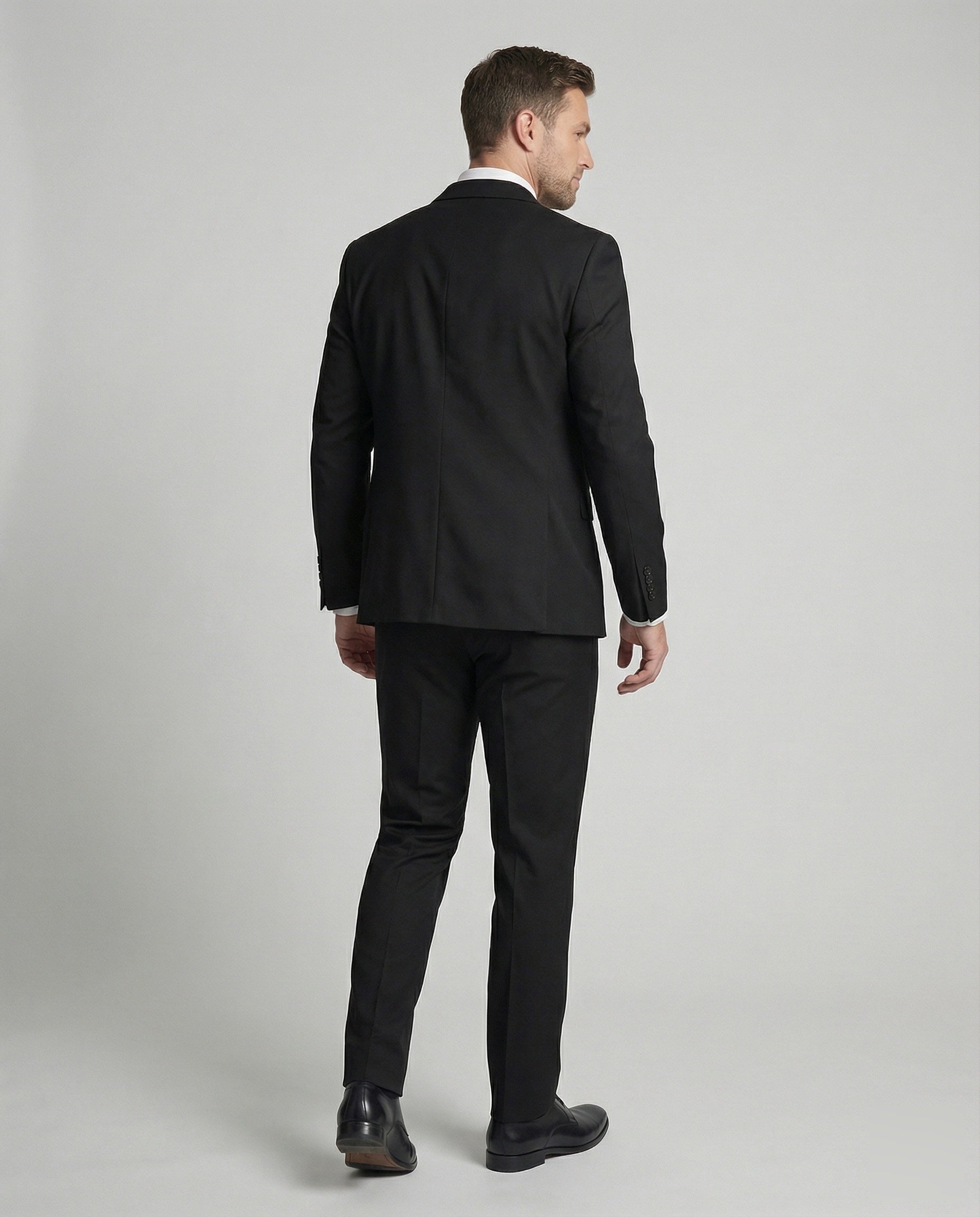 Three-Piece Suit Set with Waistcoat and Trousers for Men
